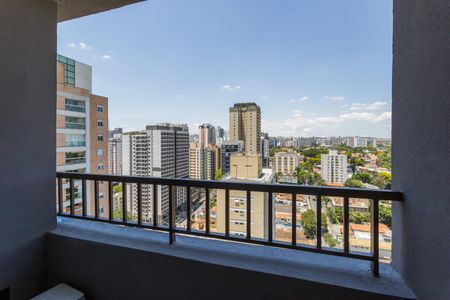 Varanda Studio de kitnet/studio para alugar com 1 quarto, 24m² em Vila Olímpia, São Paulo