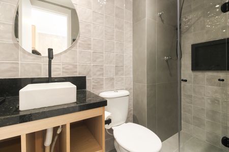 Apartamento para alugar com 28m², 1 quarto e sem vagaBanheiro 