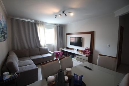 Sala de apartamento à venda com 3 quartos, 116m² em Diamante, Belo Horizonte