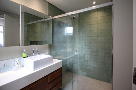 Apartamento para alugar com 125m², 2 quartos e 1 vagaBanheiro da Suíte 1 