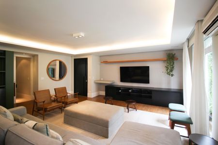 Apartamento para alugar com 125m², 2 quartos e 1 vagaSala