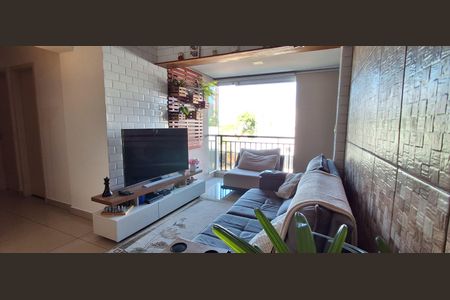 Sala de apartamento à venda com 3 quartos, 80m² em Vila Caminho do Mar, São Bernardo do Campo