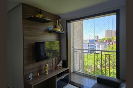 Sala  de apartamento à venda com 2 quartos, 47m² em Jardim Bela Vista, Guarulhos