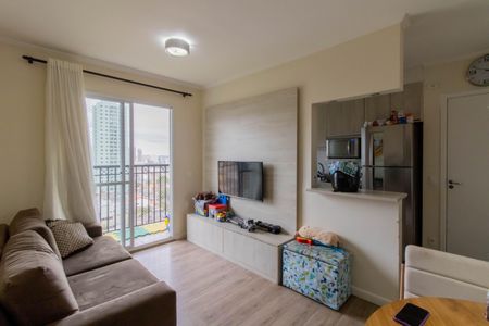 Sala de apartamento à venda com 2 quartos, 50m² em Vila Augusta, Guarulhos