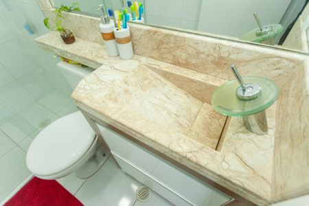 Casa à venda com 72m², 2 quartos e 1 vagaBanheiro da Suíte 1