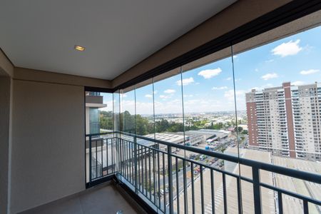 Varanda da Sala de apartamento à venda com 2 quartos, 64m² em Centro Comercial Jubran, Barueri