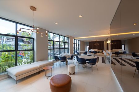 Apartamento à venda com 64m², 2 quartos e 1 vagaÁrea comum - Salão de festas