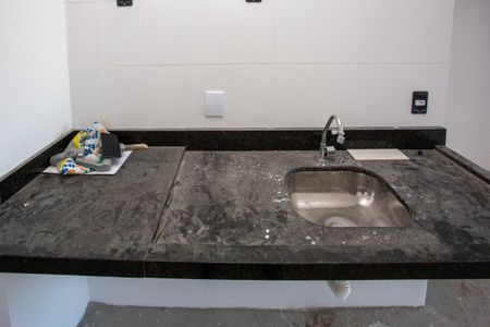 Quarto/Cozinha de kitnet/studio à venda com 1 quarto, 22m² em Centro, Diadema