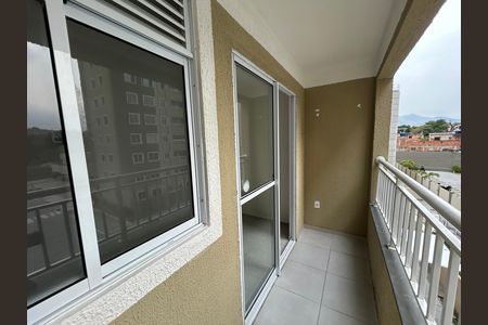 Varanda da Sala de apartamento à venda com 2 quartos, 48m² em Del Castilho, Rio de Janeiro