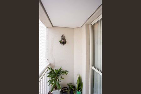 Varanda da Sala de apartamento à venda com 2 quartos, 56m² em Piraporinha, Diadema