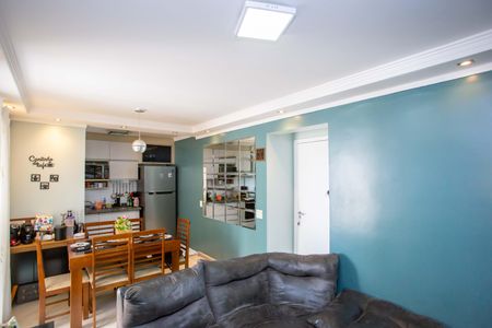 Sala de TV de apartamento à venda com 2 quartos, 56m² em Piraporinha, Diadema