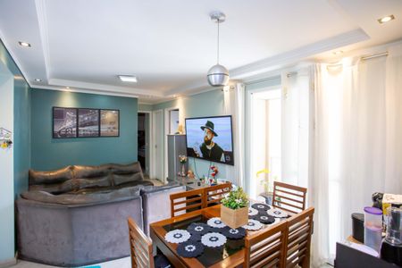 Sala de Jantar de apartamento à venda com 2 quartos, 56m² em Piraporinha, Diadema