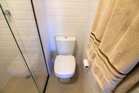 Studio para alugar com 22m², 1 quarto e sem vaga Studio para alugar com 22m², 1 quarto e sem vagaBanheiro