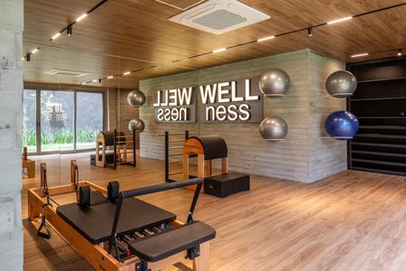 Studio para alugar com 22m², 1 quarto e sem vaga Studio para alugar com 22m², 1 quarto e sem vagaÁrea comum - Academia