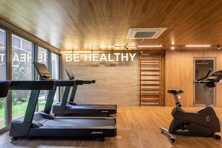 Studio para alugar com 22m², 1 quarto e sem vaga Studio para alugar com 22m², 1 quarto e sem vagaÁrea comum - Academia