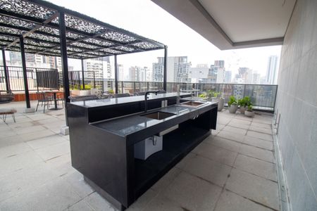 Studio para alugar com 22m², 1 quarto e sem vaga Studio para alugar com 22m², 1 quarto e sem vagaÁrea comum - Churrasqueira