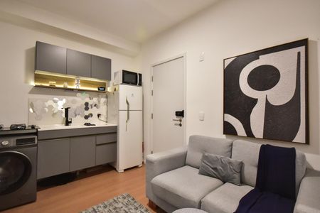 Sala de apartamento para alugar com 2 quartos, 29m² em Jardim Monte Kemel, São Paulo