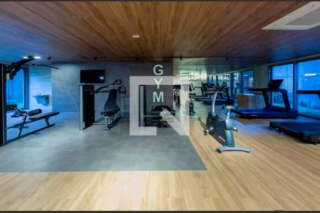 Studio para alugar com 18m², 1 quarto e sem vaga Studio para alugar com 18m², 1 quarto e sem vagaÁrea comum - Academia