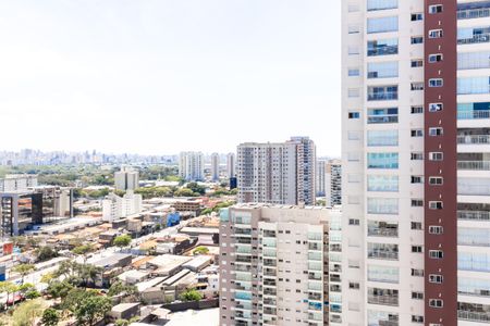 Sala - Vista  de apartamento para alugar com 2 quartos, 43m² em Barra Funda, São Paulo
