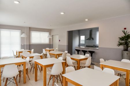 Apartamento à venda com 47m², 2 quartos e 1 vagaÁrea comum - Salão de festas