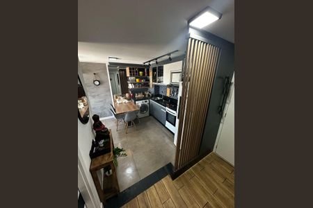Cozinha de apartamento à venda com 2 quartos, 50m² em Primavera, Novo Hamburgo