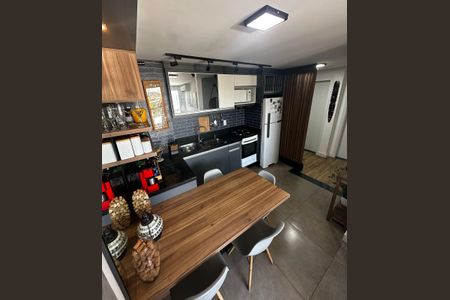 Cozinha de apartamento à venda com 2 quartos, 50m² em Primavera, Novo Hamburgo