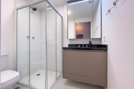 Studio para alugar com 20m², 1 quarto e sem vaga Studio para alugar com 20m², 1 quarto e sem vagaBanheiro Social