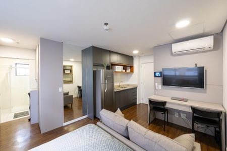 Sala/Quarto de kitnet/studio à venda com 1 quarto, 28m² em Vila Clementino, São Paulo