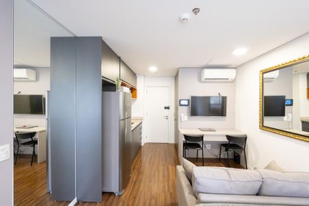 Studio à venda com 28m², 1 quarto e sem vagaSala/Quarto