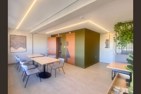 Studio para alugar com 26m², 1 quarto e sem vagaCoworking