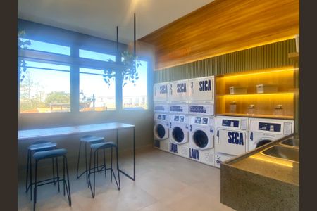 Studio para alugar com 26m², 1 quarto e sem vagaLavanderia