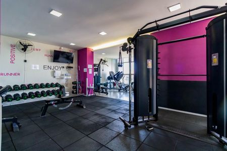 Apartamento à venda com 48m², 2 quartos e 1 vaga Apartamento à venda com 48m², 2 quartos e 1 vagaÁrea comum - Academia