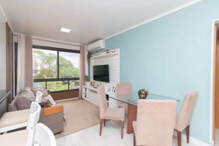 Sala de apartamento à venda com 3 quartos, 63m² em Nonoai, Porto Alegre