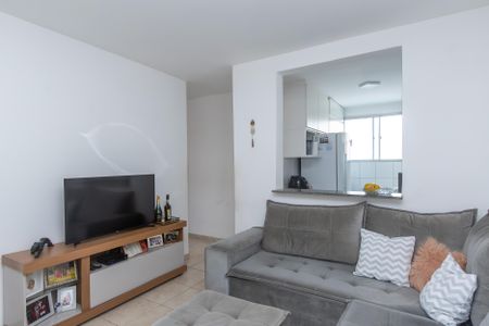 Sala de apartamento à venda com 3 quartos, 77m² em Castelo, Belo Horizonte