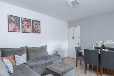 Sala de apartamento à venda com 3 quartos, 77m² em Castelo, Belo Horizonte