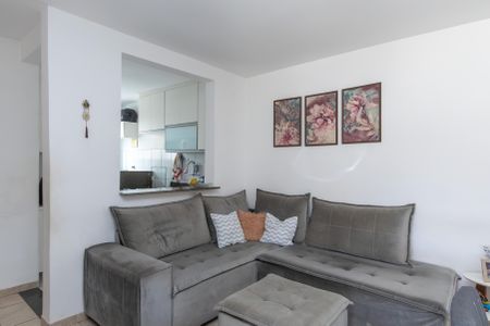 Sala de apartamento à venda com 3 quartos, 77m² em Castelo, Belo Horizonte