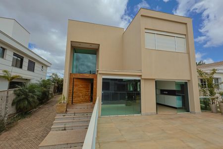 Varanda de casa de condomínio à venda com 5 quartos, 480m² em Alphaville - Lagoa dos Ingleses, Nova Lima