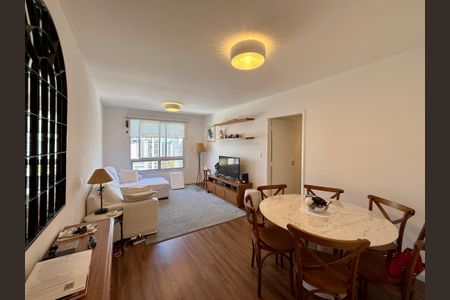 Sala  de apartamento à venda com 2 quartos, 65m² em Santo Amaro, São Paulo