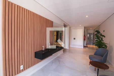 Apartamento para alugar com 38m², 1 quarto e 1 vagaHall social