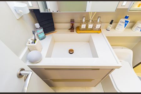 Apartamento para alugar com 38m², 1 quarto e 1 vagaDetalhe - Banheiro
