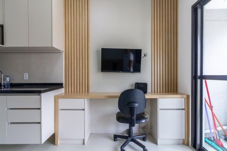 Studio à venda com 28m², 1 quarto e 1 vaga
