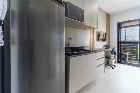 Studio à venda com 28m², 1 quarto e 1 vaga
