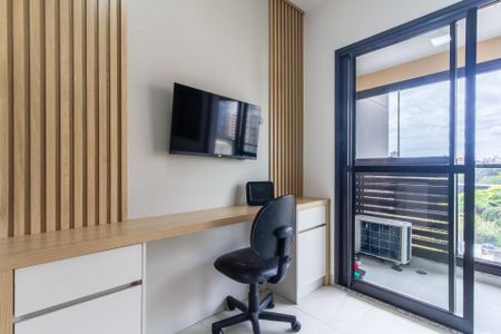 Studio à venda com 28m², 1 quarto e 1 vaga
