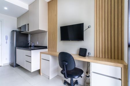 Studio à venda com 28m², 1 quarto e 1 vaga