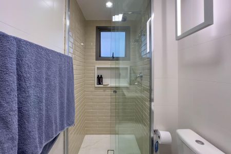 Apartamento à venda com 140m², 3 quartos e 2 vagasBanheiro do quarto 2