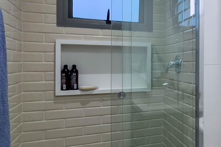 Apartamento à venda com 140m², 3 quartos e 2 vagasBanheiro do quarto 2