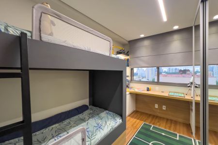 Apartamento à venda com 140m², 3 quartos e 2 vagasQuarto 3