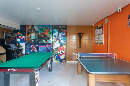 Apartamento para alugar com 43m², 2 quartos e 1 vaga Apartamento para alugar com 43m², 2 quartos e 1 vagaÁrea comum - Salão de jogos