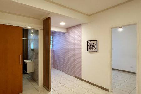 Sala de apartamento para alugar com 1 quarto, 45m² em Ponta da Praia, Santos