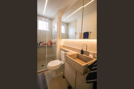 Apartamento à venda com 62m², 2 quartos e 1 vagaBanheiro da Suíte 1